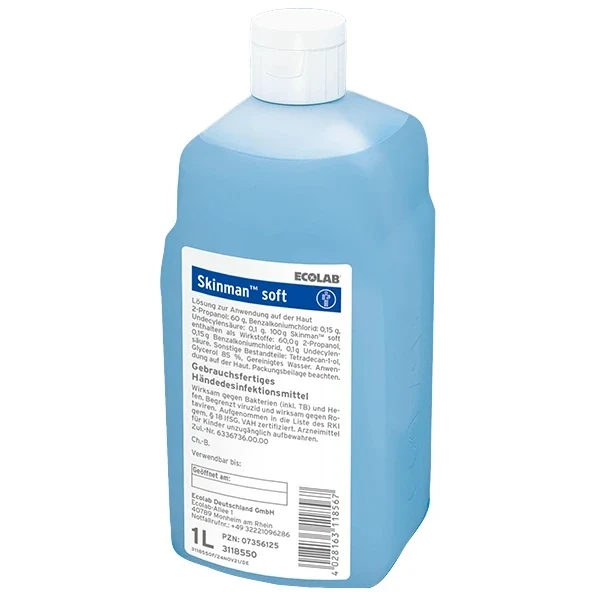 Ecolab Skinman Soft handdesinfectans 1000 ml