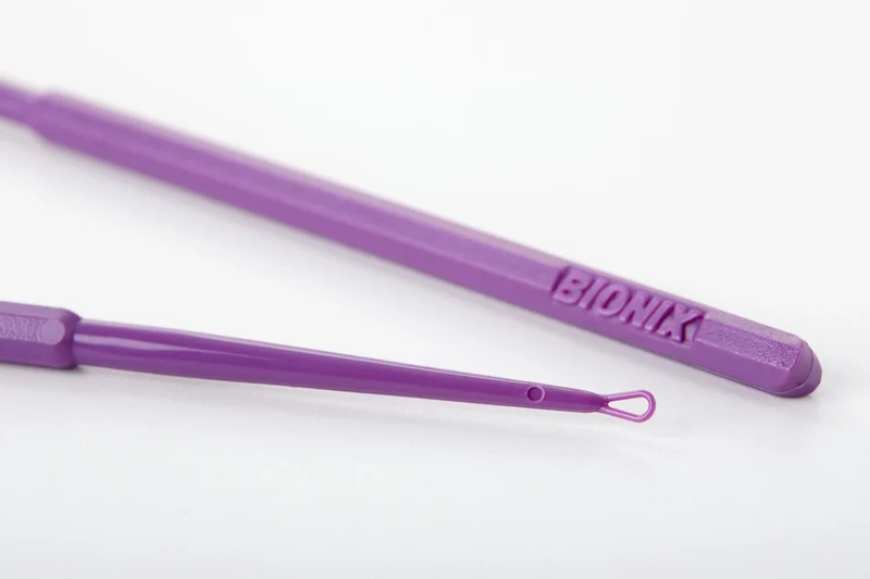 Bionix - Safe Ear Curettes, oor curettes Curette - blauw - 50 stuks