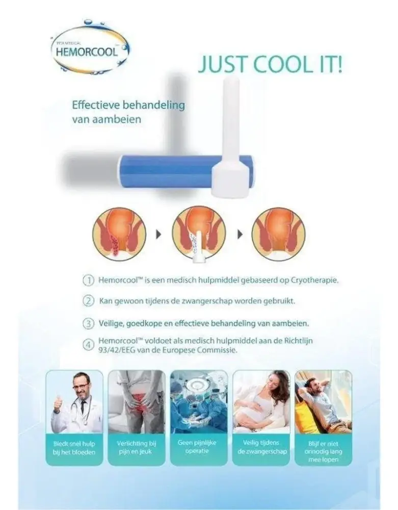 Hemorcool® koelstick bij aambeien | Directe verkoeling & verlichting