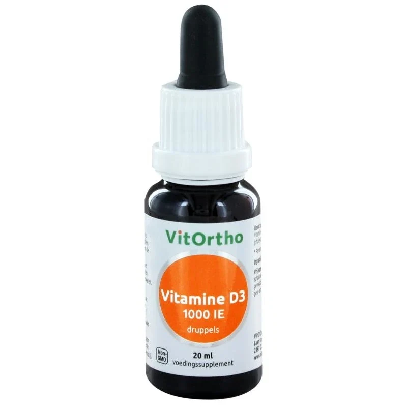 Vitortho Vitamine D3 1000IE - 20ml druppels