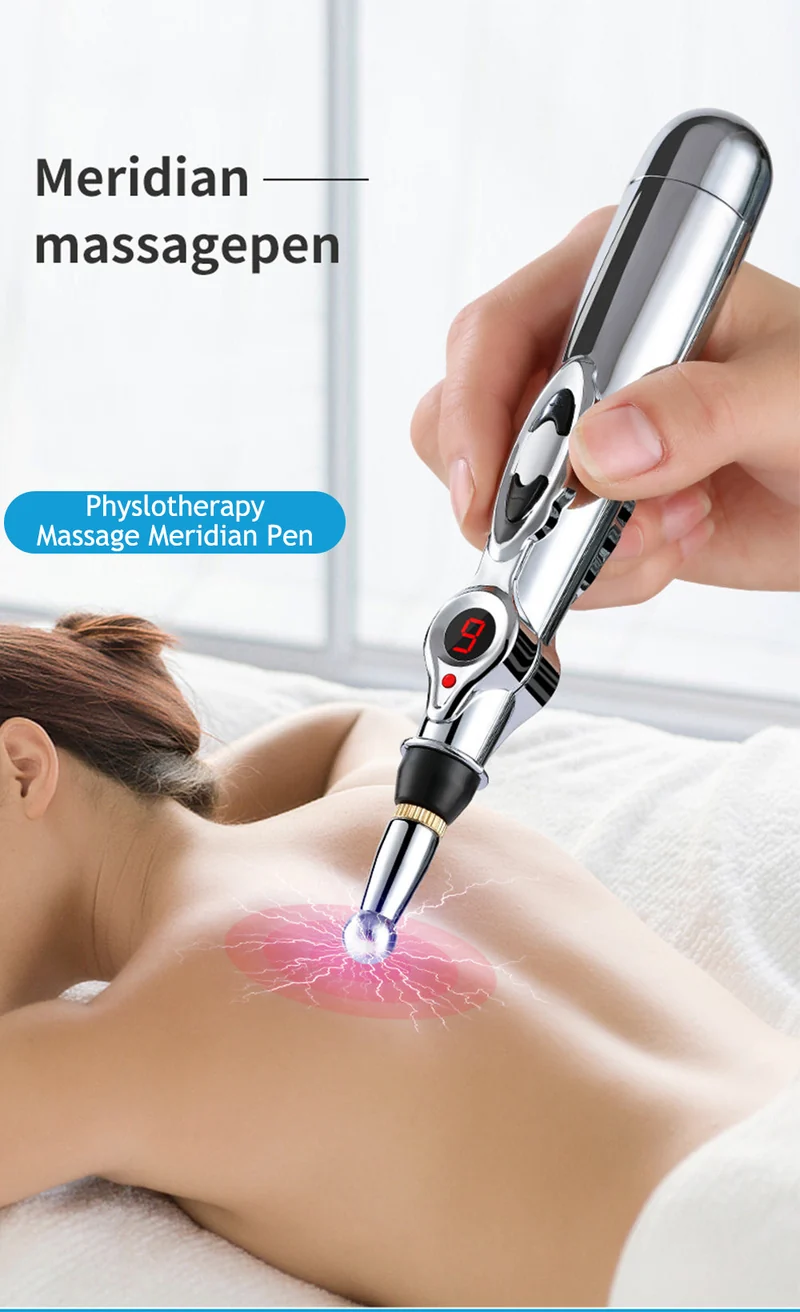 ELEKTRONISCHER AKUPUNKTURPEN - MERIDIAN-ENERGIE-MASSAGEPEN ZUR SCHMERZLINDERUNG
