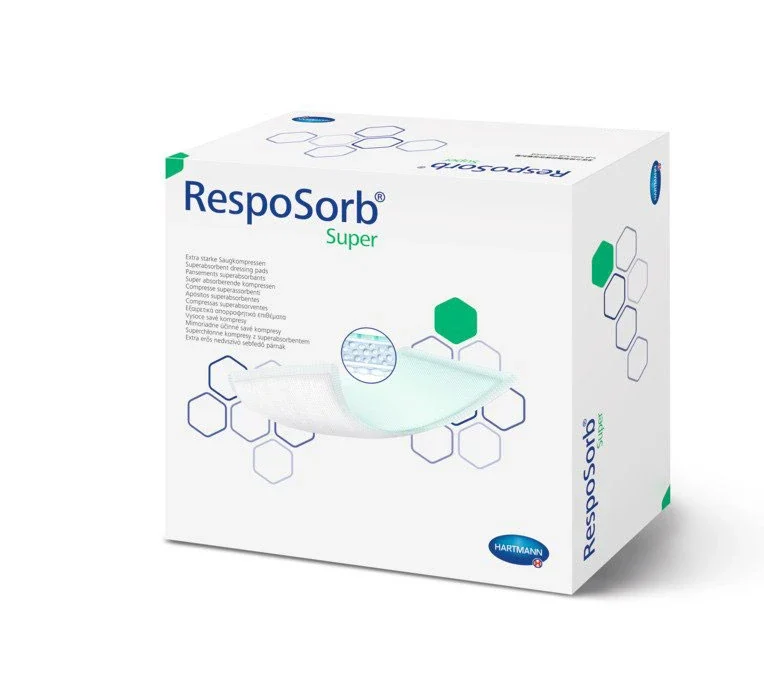 Resposorb Super - 10 x 10 cm - steriel - 10 stuks