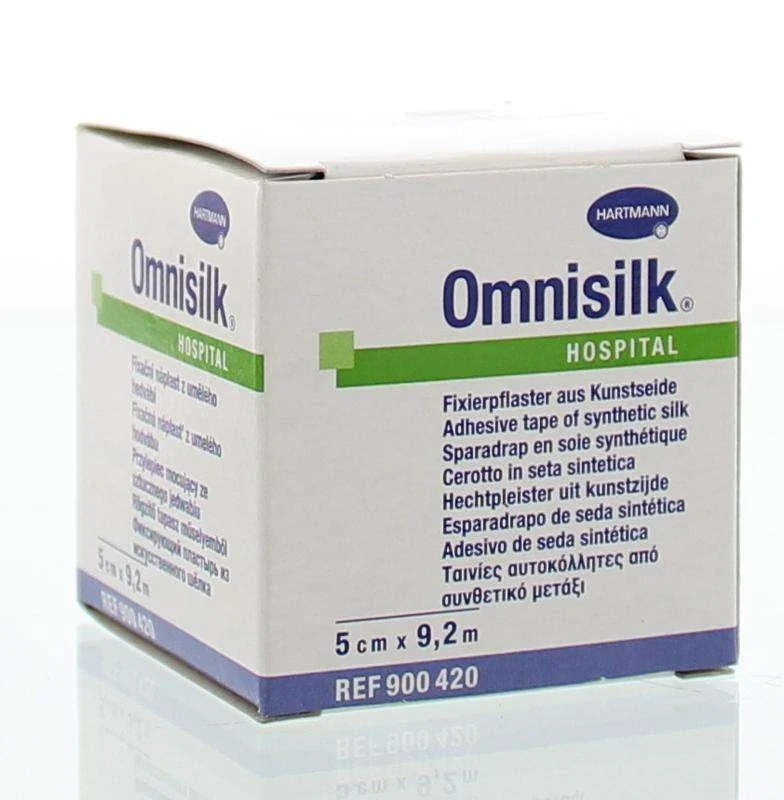 Omnisilk 5 cm x 9,2 m zonder klemring 1 stuk 900420