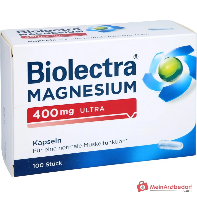 Biolectra Magnesium 400 mg ultra Kapseln, 100 St.
