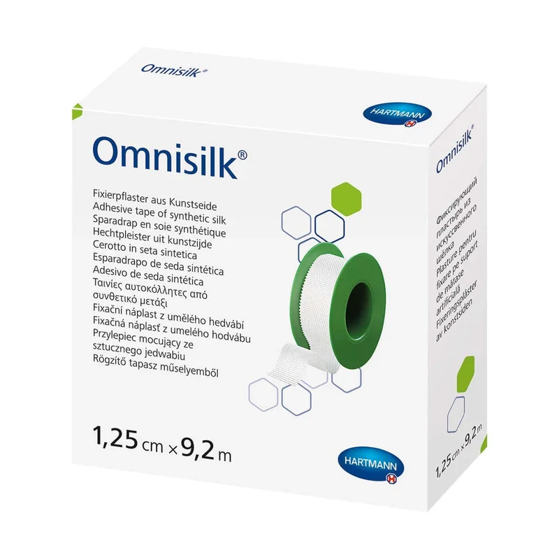 Omnisilk 1,25 cm x 9,2 m zonder klemring 1 stuk 900418