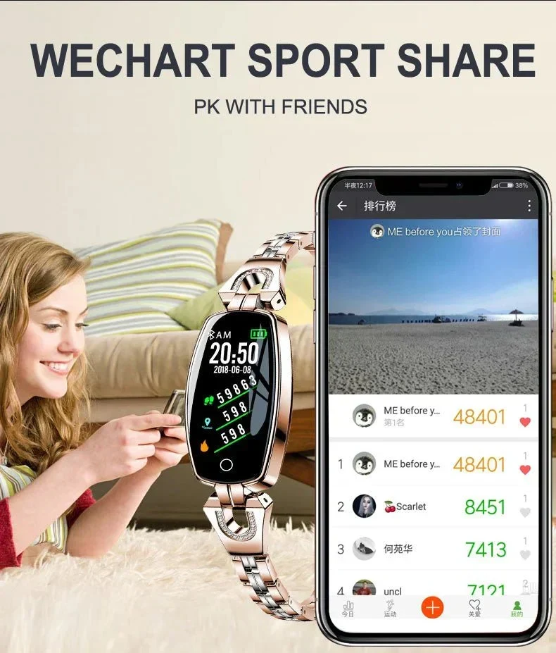 Wasserdichter Fitness-Tracker - FitStyle