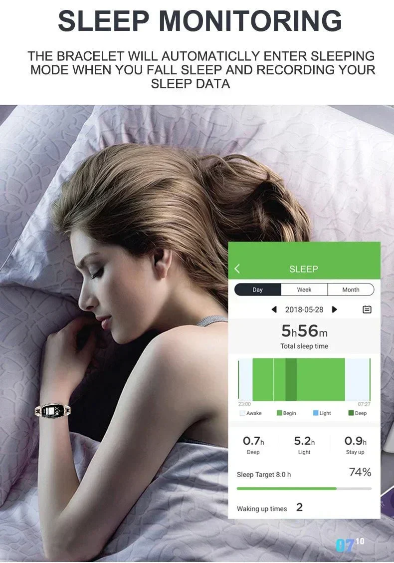 Wasserdichter Fitness-Tracker - FitStyle