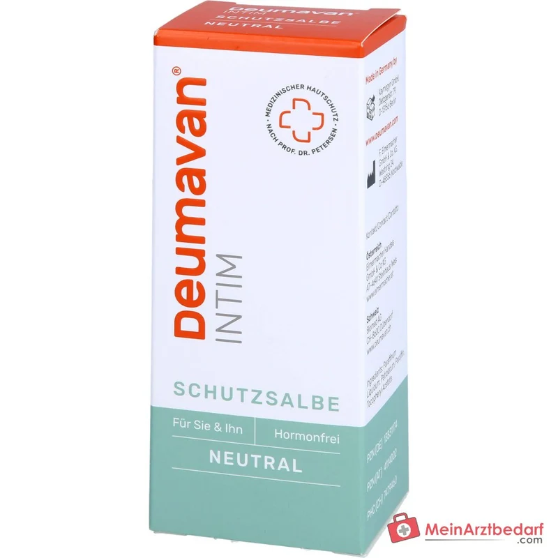 Deumavan Schutzsalbe neutral Vitamin E Fettsalbe, 50 ml