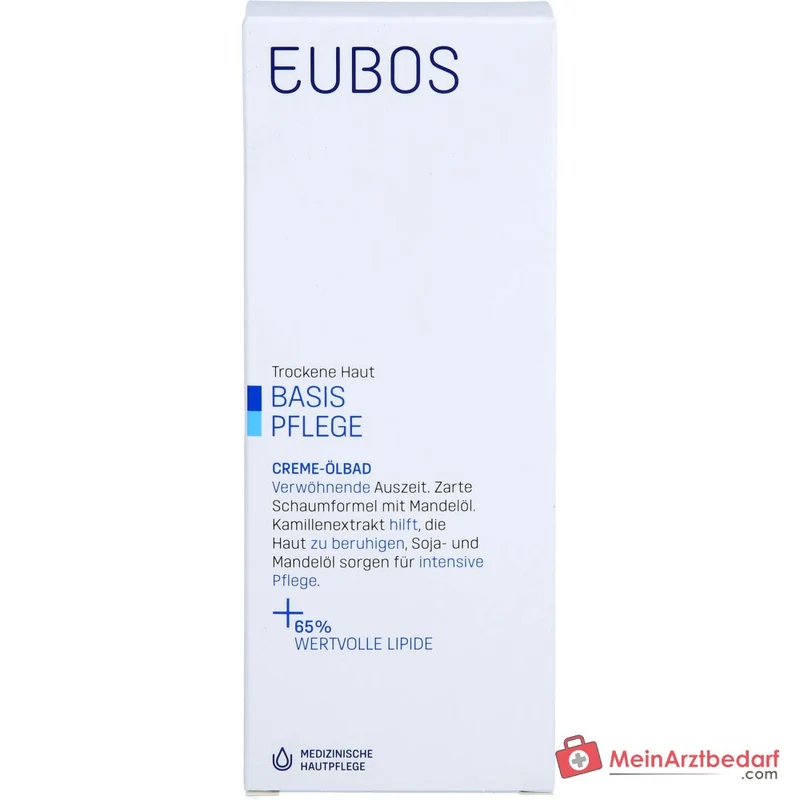 Eubos Creme Ölbad Süßmandelöl / Sojaöl / Polidocanol / Kamillenextrakt Bad, 200 ml