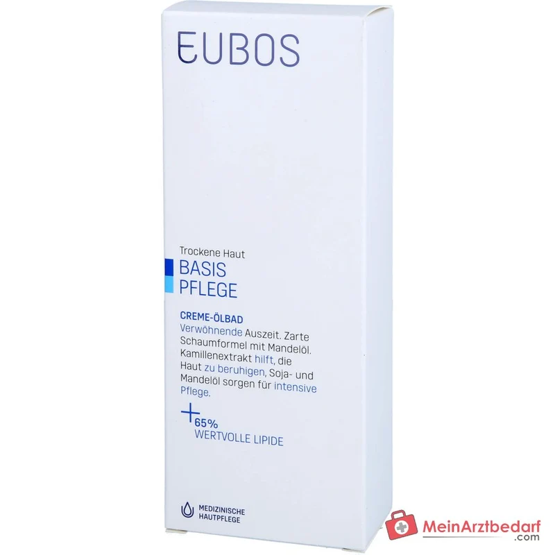 Eubos Creme Ölbad Süßmandelöl / Sojaöl / Polidocanol / Kamillenextrakt Bad, 200 ml