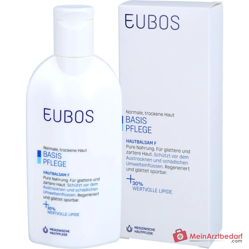 Eubos Hautbalsam F Glycerin / Jojobaöl / Mandelöl Lotion, 200 ml
