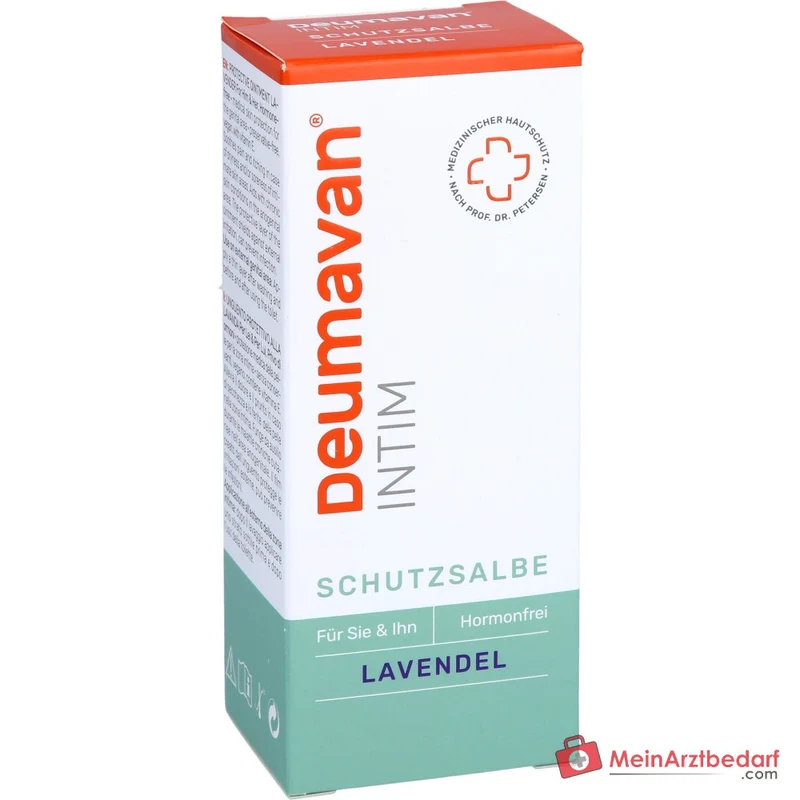 Deumavan Schutzsalbe mit Lavendel Paraffinum Liquidum / Petrolatum / Paraffin / Tocopheryl Acetate / Lavandula Angustifolia Oil Fettsalbe, 50 ml