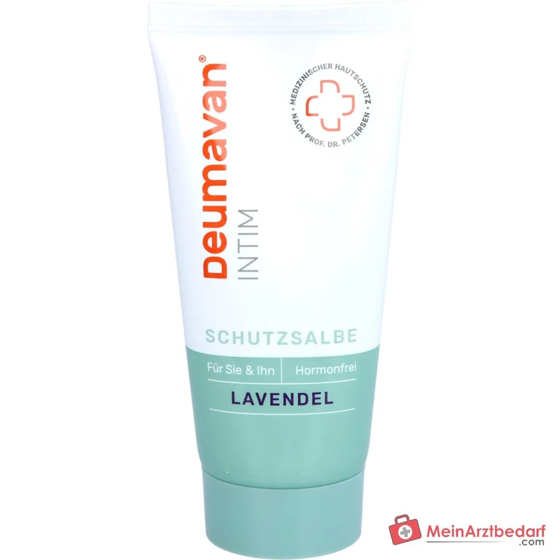 Deumavan Schutzsalbe mit Lavendel Paraffinum Liquidum / Petrolatum / Paraffin / Tocopheryl Acetate / Lavandula Angustifolia Oil Fettsalbe, 50 ml