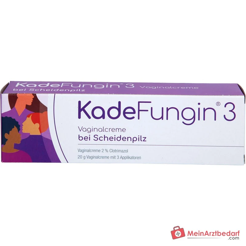 KadeFungin 3 Clotrimazol Vaginalcreme, 20 g
