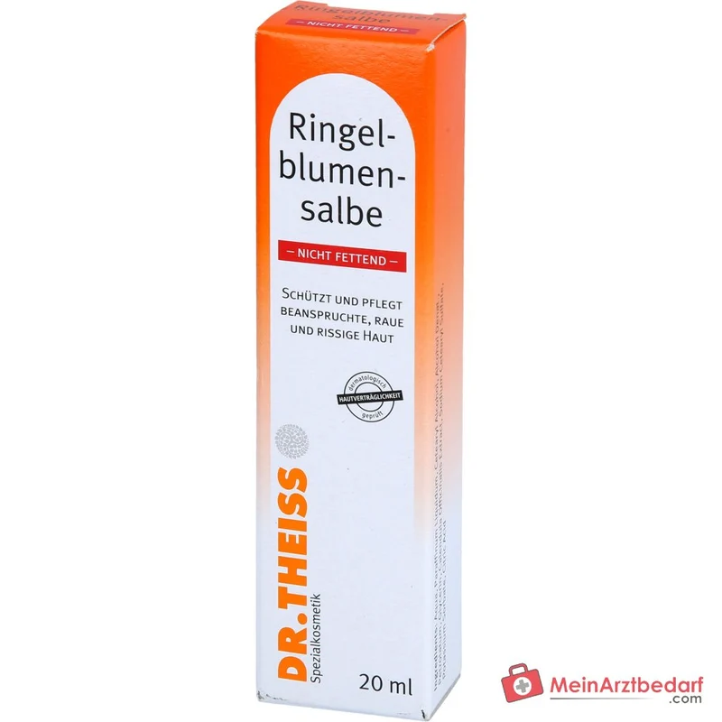 Dr. Theiss Ringelblumen-Salbe nicht fettend Calendula Officinalis Extract Salbe, 20 ml