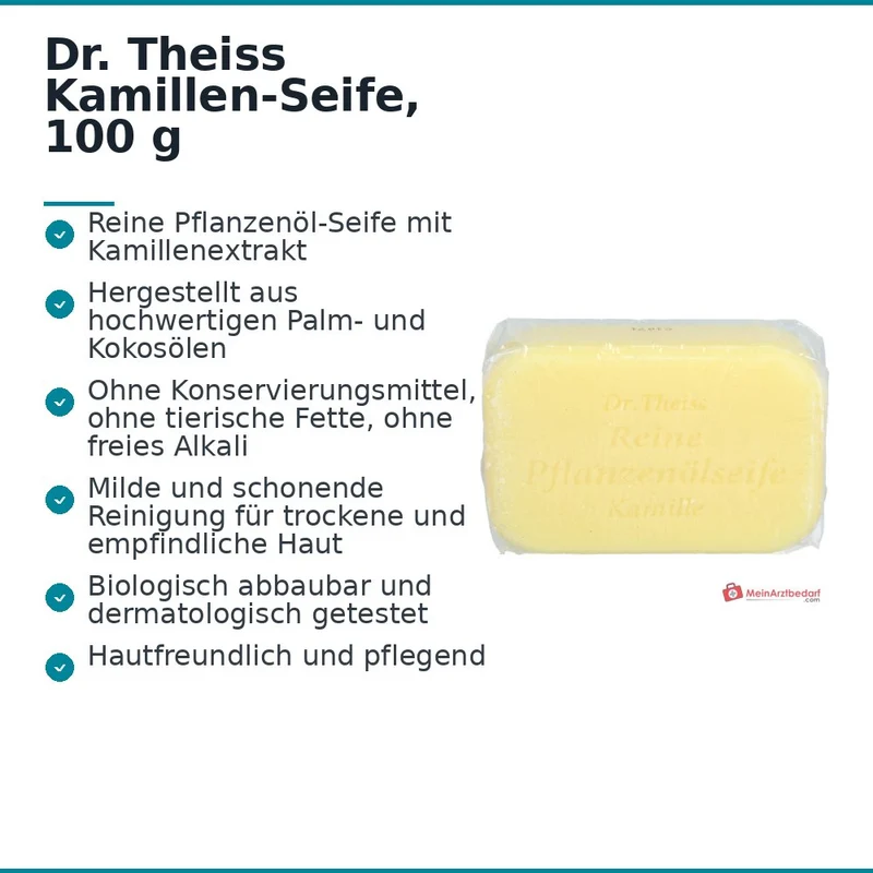 Dr. Theiss Kamillen-Seife Kamille Seife, 100 g