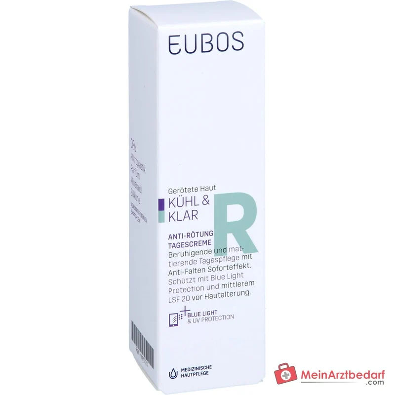 Eubos Kühl und Klar Antirötung Tagescreme LSF 20, 40 ml
