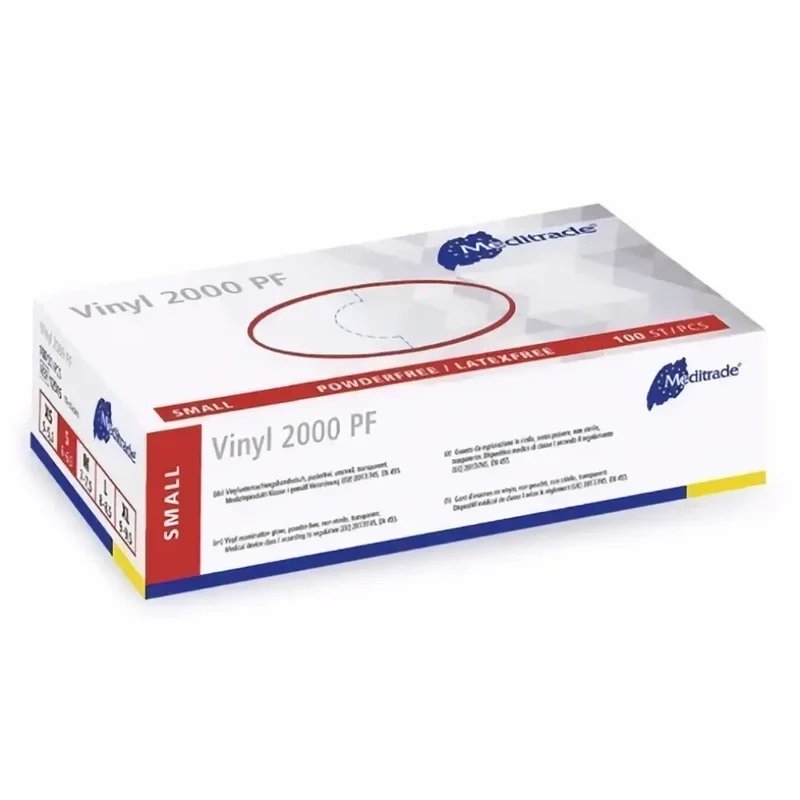 Vinyl 2000 PF Onderzoekshandschoenen - 100 stuks - Small