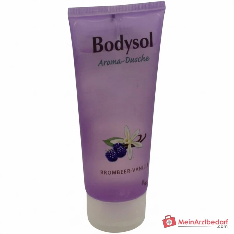 Bodysol Aroma-Dusche Brombeer-Vanille Duschgel, 100 ml