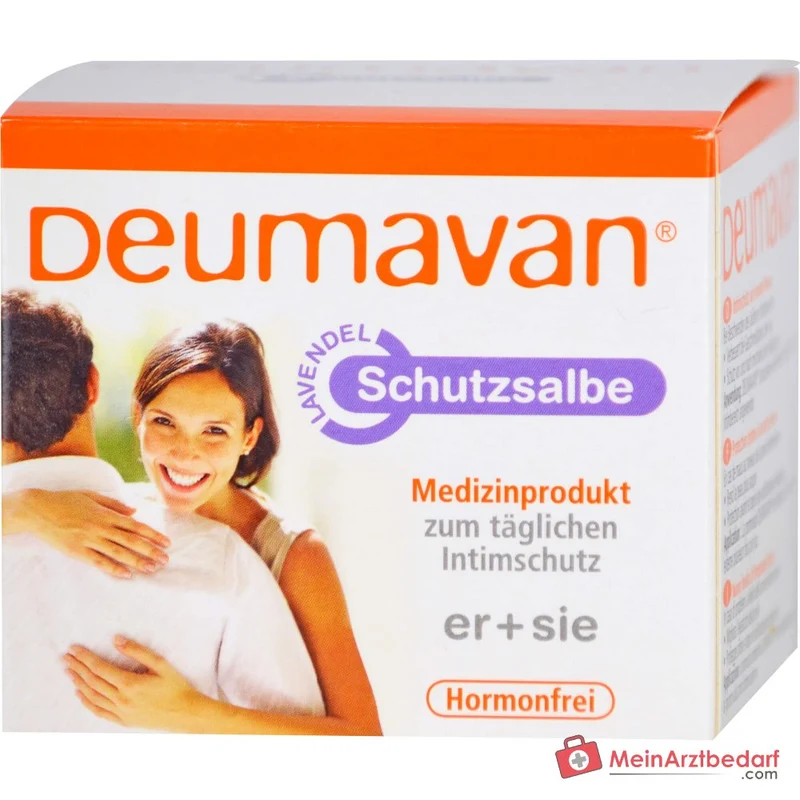 Deumavan Schutzsalbe Lavendel Paraffinum Liquidum / Petrolatum / Paraffin / Tocopheryl Acetate / Lavandula Angustifolia Oil / Linalool Fettsalbe, 100 ml