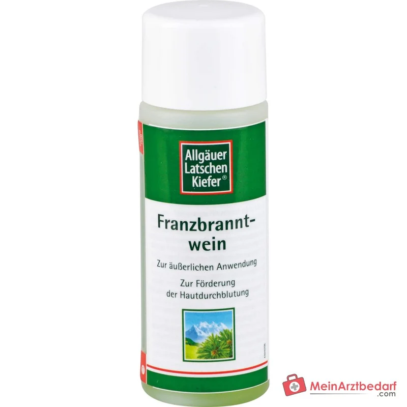 Dr. Theiss Allgäuer Latschenkiefer Franzbranntwein Latschenkiefernöl / Campher / Levomenthol Lösung, 100 ml