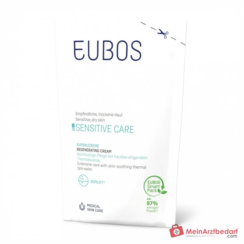 Eubos Sensitive Pflege Aufbaucreme Nachfüllbeutel, 50 ml