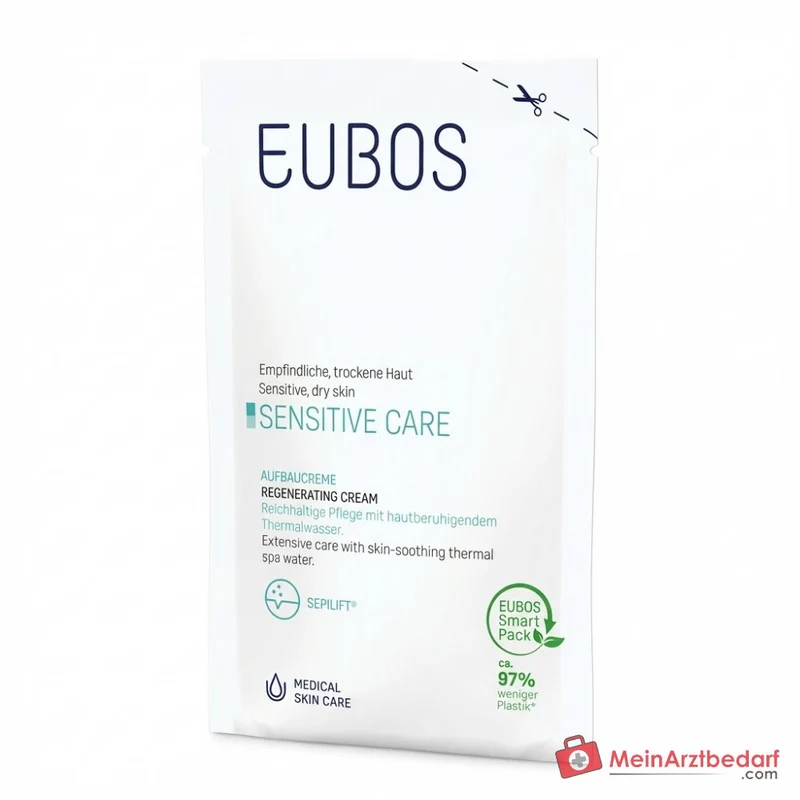 Eubos Sensitive Pflege Aufbaucreme Nachfüllbeutel, 50 ml