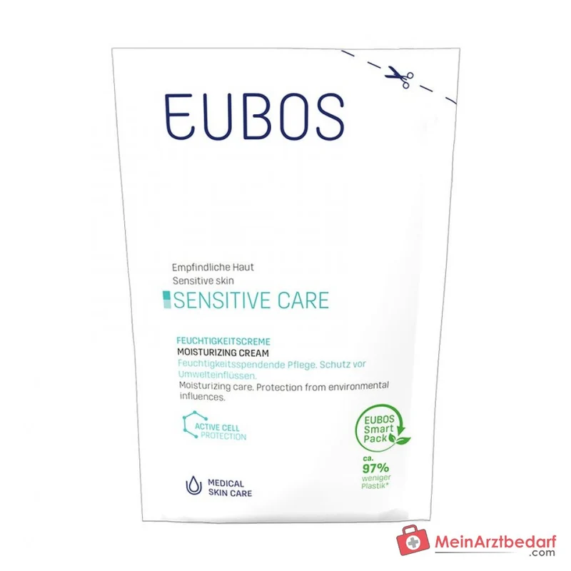 Eubos Sensitive Pflege Aufbaucreme Nachfüllbeutel, 50 ml