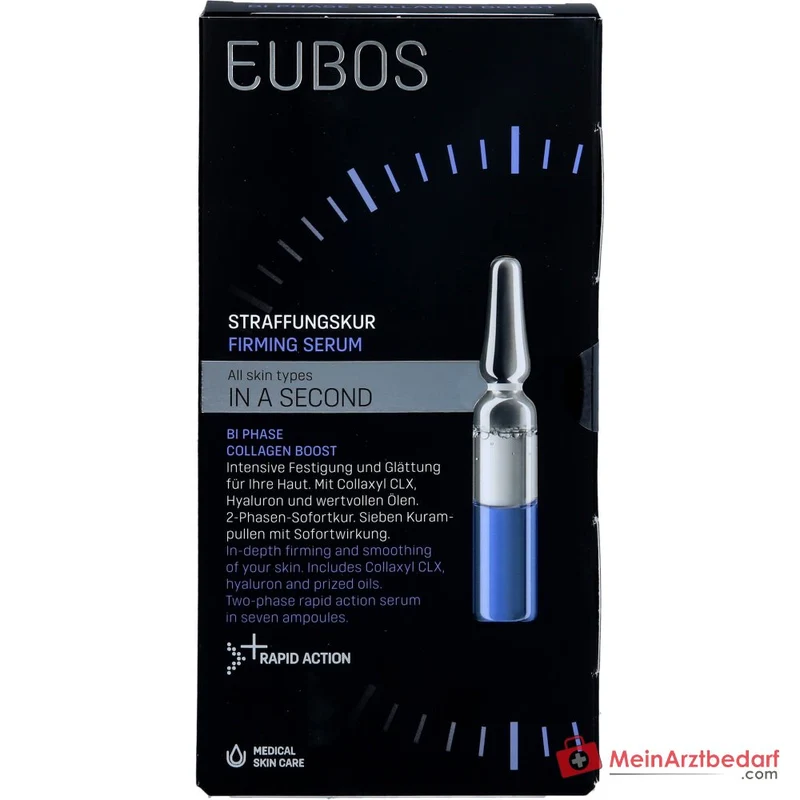 Eubos In a Second Bi Phase Collagen Boost Collaxyl CLX / Hyaluronsäure / Süßmandelöl / Amaranthsamenöl Ampullen, 7x2 ml
