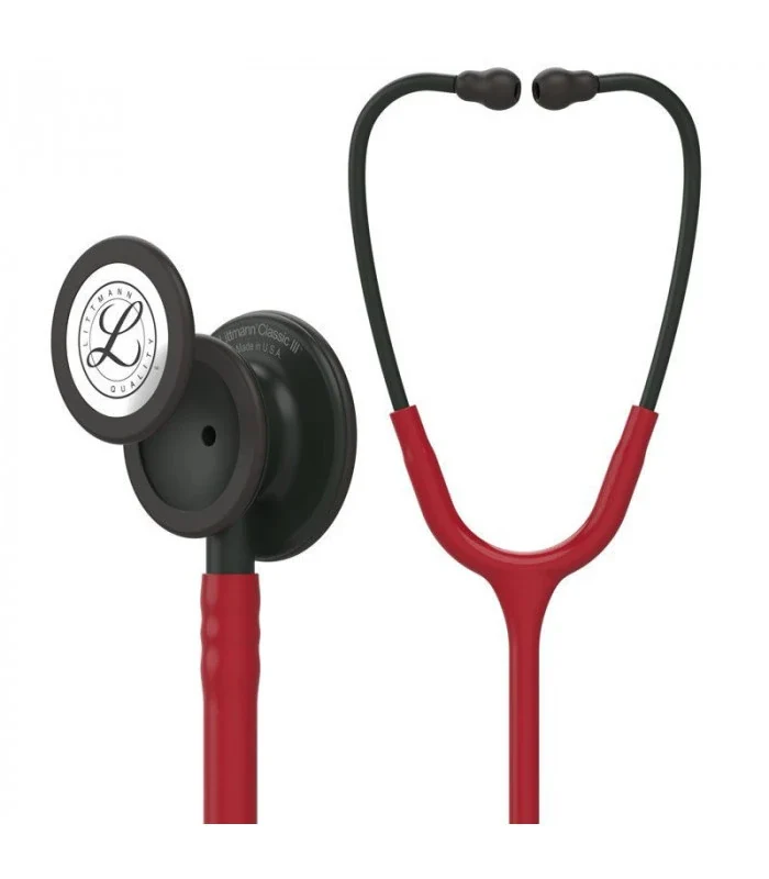 Littmann® Classic III Stethoscope - bordeaux - zwart