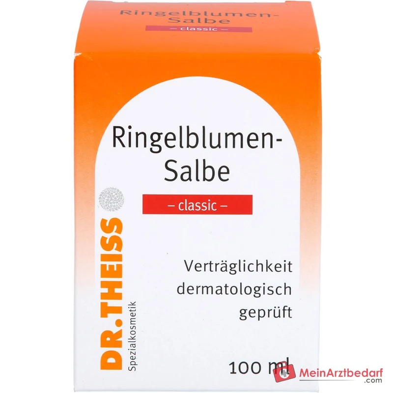 Dr. Theiss Ringelblumen-Salbe Classic Calendula Officinalis Salbe, 100 ml