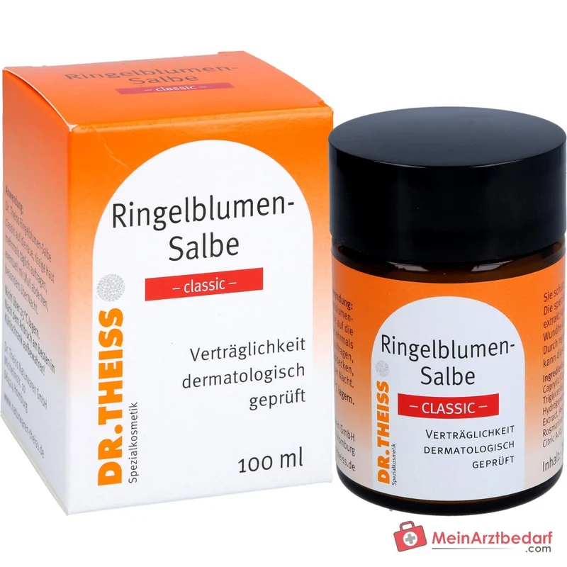 Dr. Theiss Ringelblumen-Salbe Classic Calendula Officinalis Salbe, 100 ml
