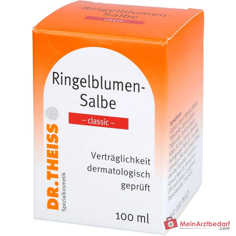 Dr. Theiss Ringelblumen-Salbe Classic Calendula Officinalis Salbe, 100 ml