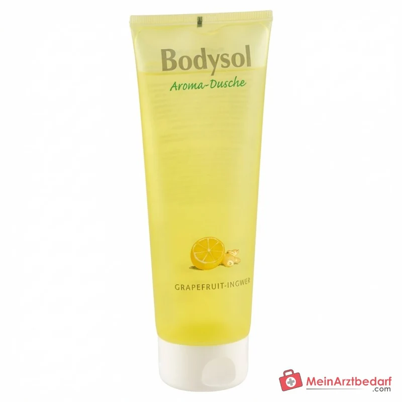 Bodysol Aroma-Dusche Grapefruit-Ingwer Duschgel mit Panthenol, 250 ml