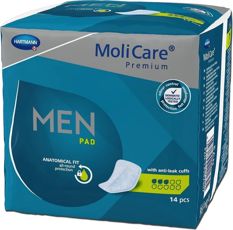MoliCare Premium MEN PAD 3 druppels - 14 stuks