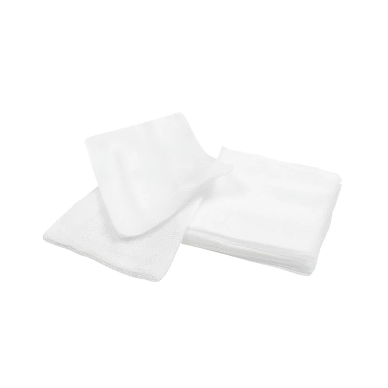 BeeSana® non-woven gazen, 4 lagen, niet steriel, 100 stuks, 10 x 10 cm