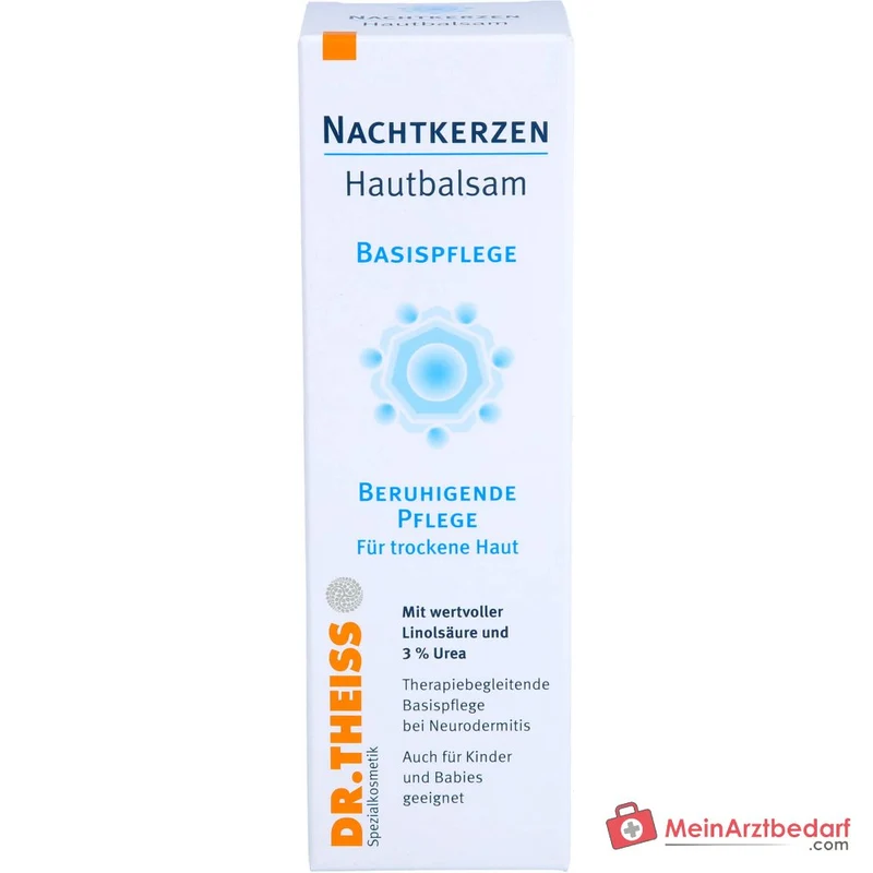 Dr. Theiss Nachtkerzen Hautbalsam Nachtkerzenöl / Urea / Squalan / Jojobaöl / Guaiazulen Creme, 100 ml