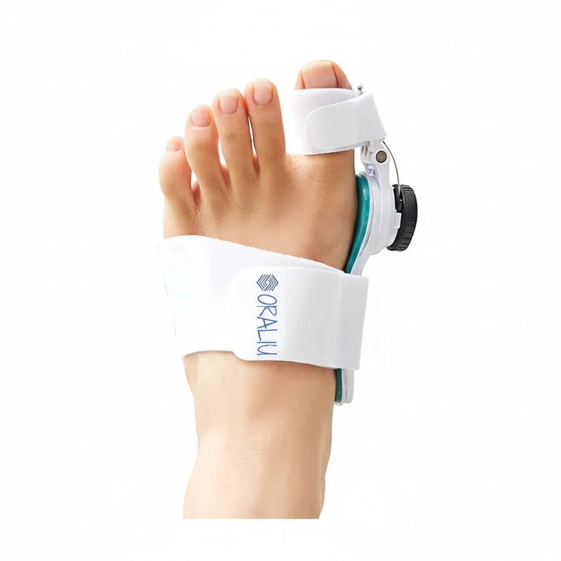 FOOTALIGN - Verstellbarer Hallux Valgus Korrektor für natürlichen Zehenkomfort & Linderung