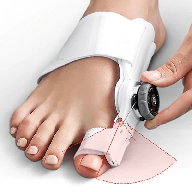 FOOTALIGN - Verstellbarer Hallux Valgus Korrektor für natürlichen Zehenkomfort & Linderung