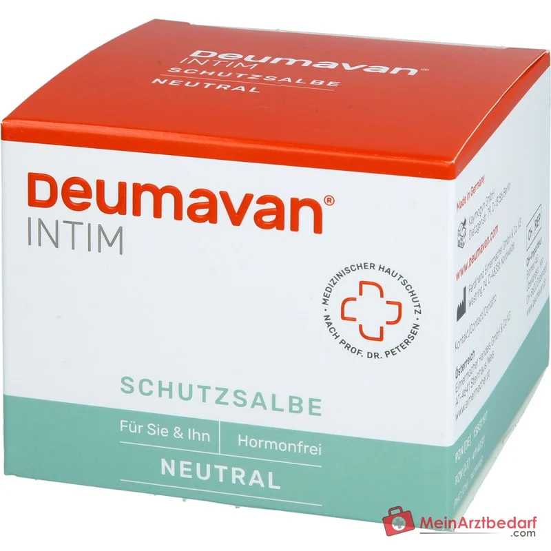 Deumavan Schutzsalbe neutral Vitamin E Fettsalbe, 100 ml