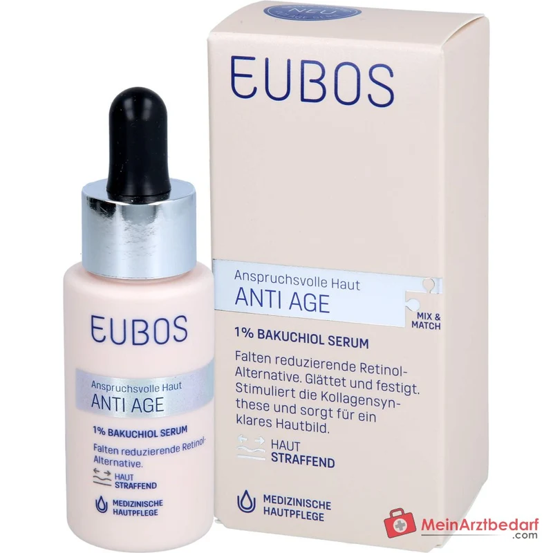 Eubos Anti Age Bakuchiol Serum 1%, 30 ml