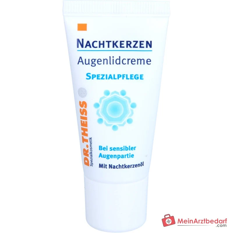 Dr. Theiss Nachtkerzen Augenlidcreme mit Nachtkerzenöl / Panthenol / Glycerin Augencreme, 15 ml