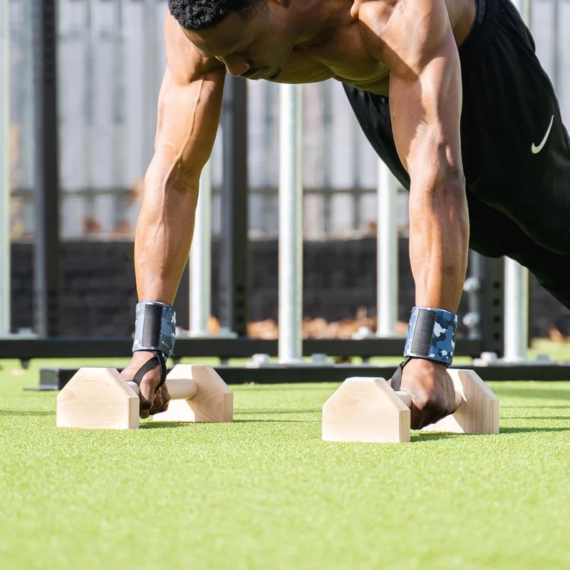 Calisthenics PowerBars | Robuste Holz-Liegestützstützen für sicheres Training