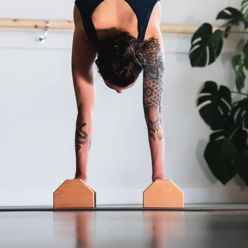 Calisthenics PowerBars | Robuste Holz-Liegestützstützen für sicheres Training