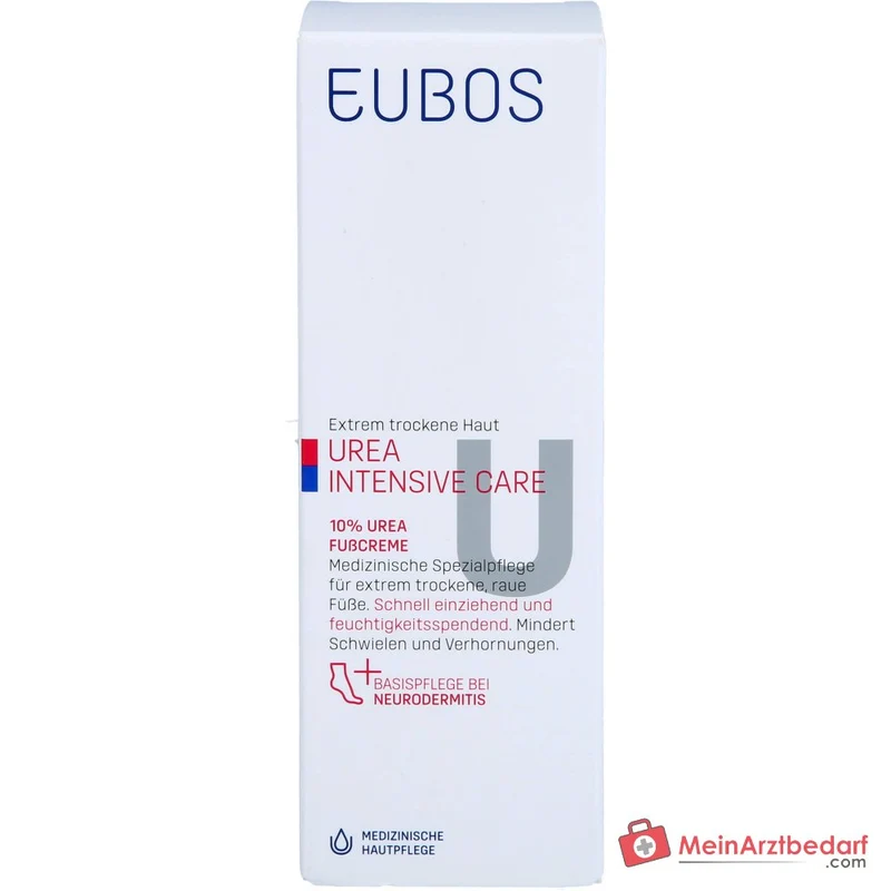 Eubos Urea Intensive Care 10% Urea / Glycerin Fußcreme, 100 ml