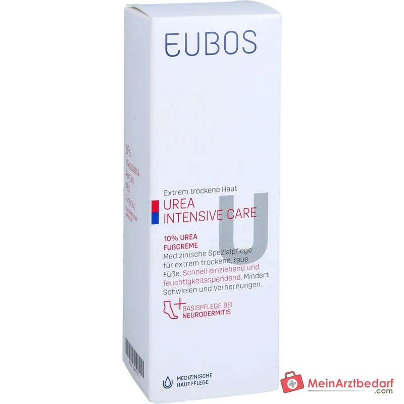 Eubos Urea Intensive Care 10% Urea / Glycerin Fußcreme, 100 ml