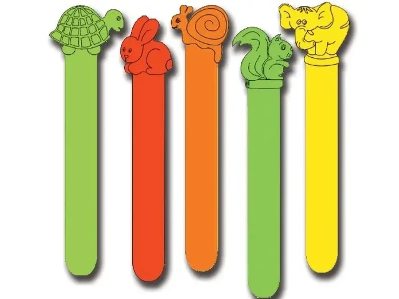 Plastic tongspatels 50 stuks