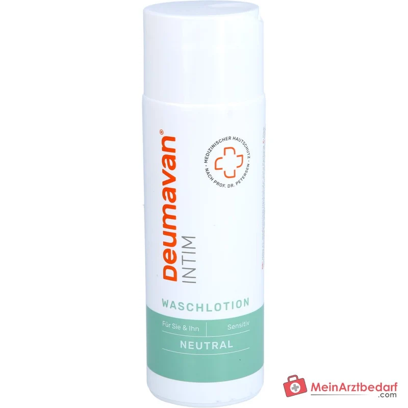 Deumavan Waschlotion Neutral Vitamin E / Milchsäure Intimwaschlotion, 200 ml