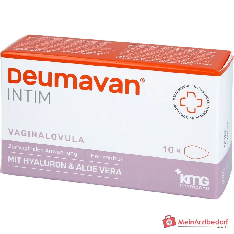 Deumavan Intim Vaginalovula Hyaluronsaeure / Aloe Vera Ovula, 10 St.