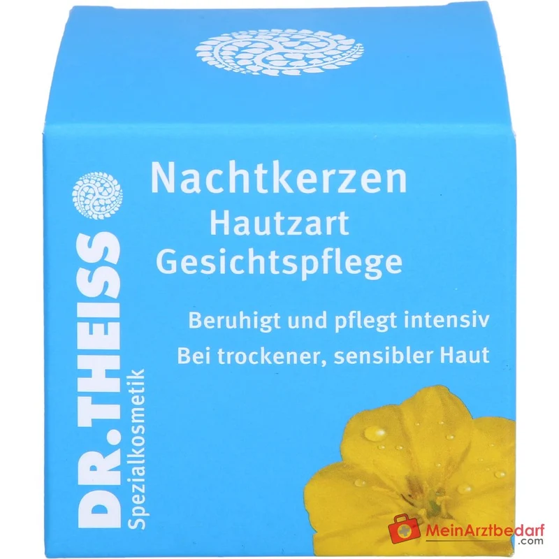 Dr. Theiss Nachtkerzen Hautzart Nachtkerzenöl / Weizenkeimöl / Avocadoöl / Mandelöl / Kamelienöl Gesichtspflege Creme, 50 ml